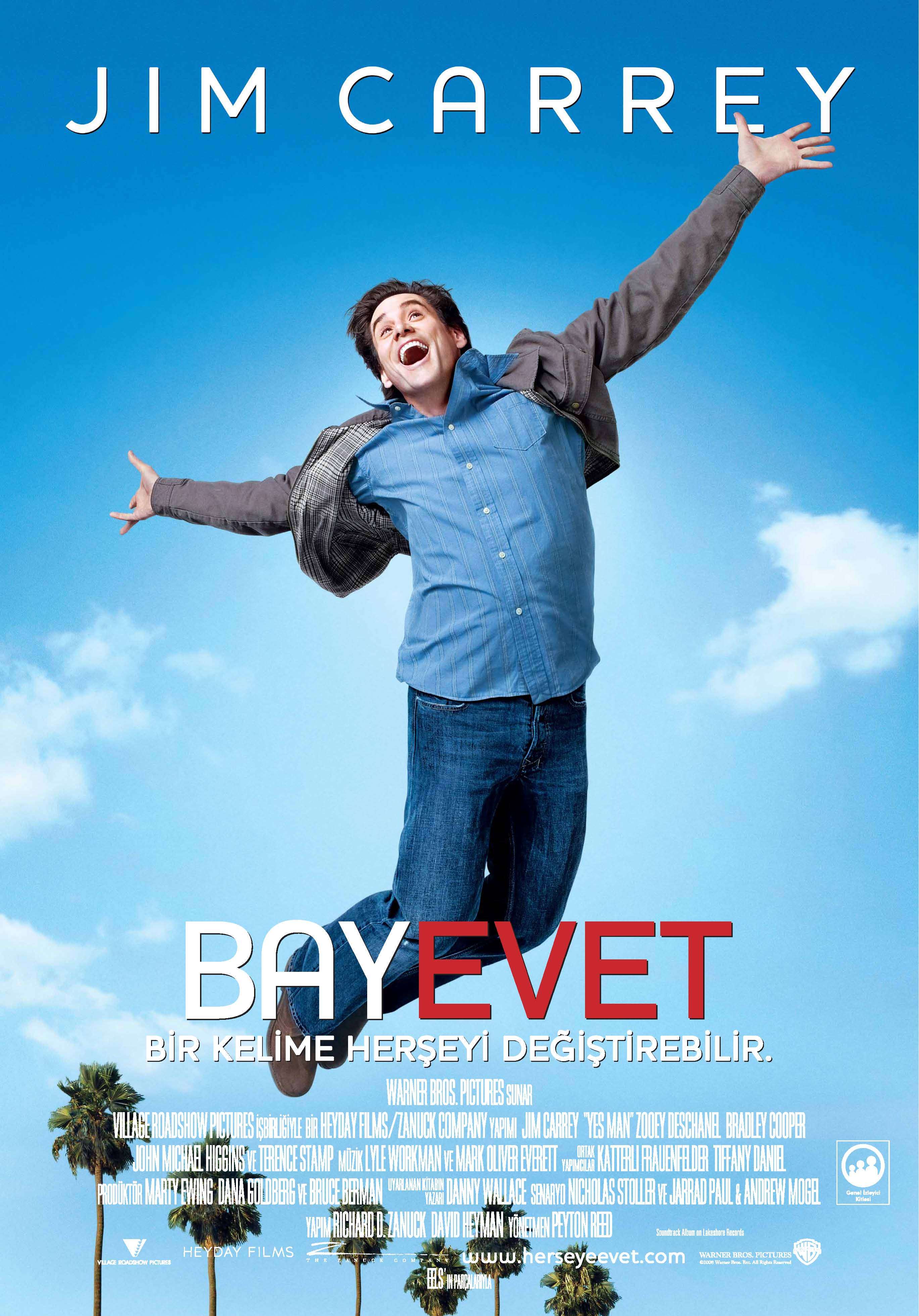 Bay Evet (Yes Man) - 2008 Türkçe Dublaj 480p BRRip Tek Link