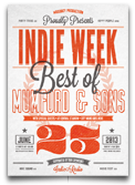 Indie Week Flyer/Poster - 17