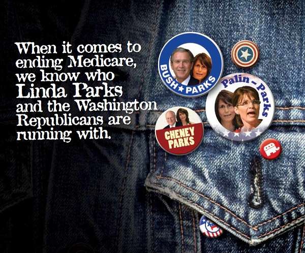 dcccattacks CA 26: Democratic Congressional Campaign Committee Hits Linda Parks in Republican Framing Mailer